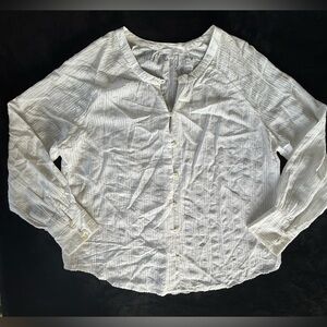 Elegant White Women's Blouse